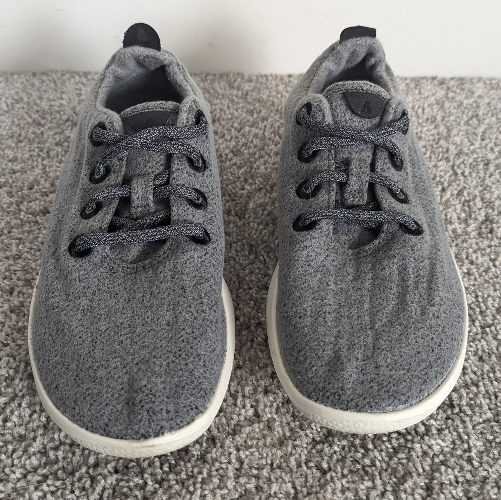 Allbirds Wool Runners Grey sz 8 - Picture 2 of 7